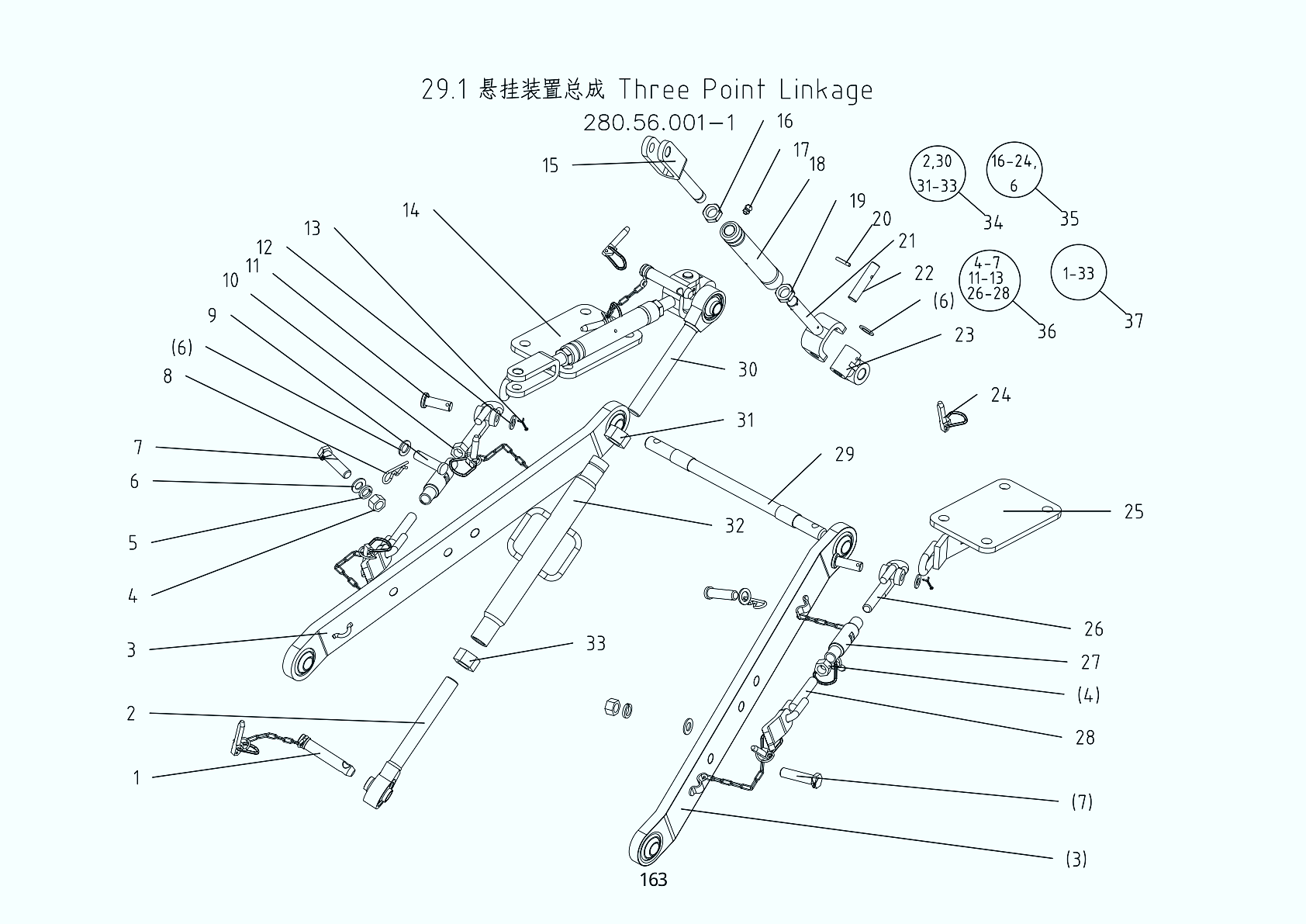 29.1 Three Point Linkage