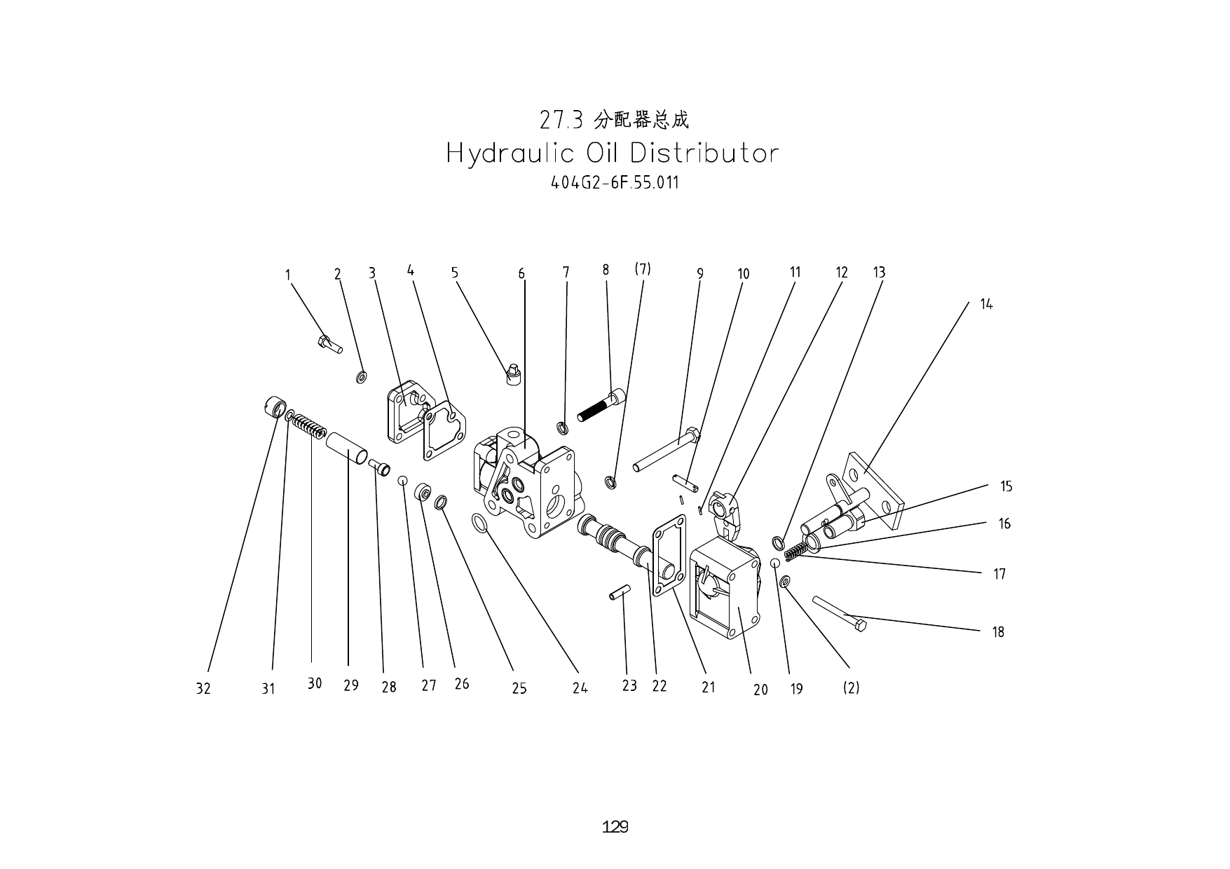 27.3 Hydraulic Oil Distributor